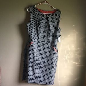 Black and white dress